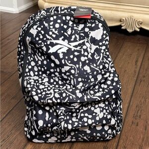 Reebok Black and White Backpack Men/Women Large Bag